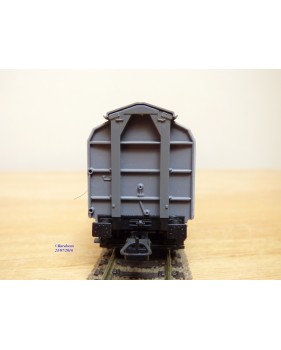 ROCO 4380A,  wagon couvert à parois coulissantes pour trafic transmanche FERRYWAGON   VTG    DB   Neuf   BO