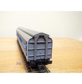 ROCO 4380A,  wagon couvert à parois coulissantes pour trafic transmanche FERRYWAGON   VTG    DB   Neuf   BO