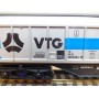 ROCO 4380A,  wagon couvert à parois coulissantes pour trafic transmanche FERRYWAGON   VTG    DB   Neuf   BO