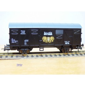 KROKODIL 0103, wagon couvert à bière   Hörak  CSD   neuf   BO