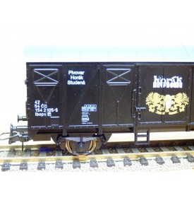 KROKODIL 0103, wagon couvert à bière   Hörak  CSD   neuf   BO
