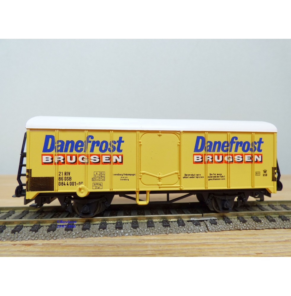 LILIPUT 221 63 , wagon couvert réfrigérant    DANEFROST   DSB    BO