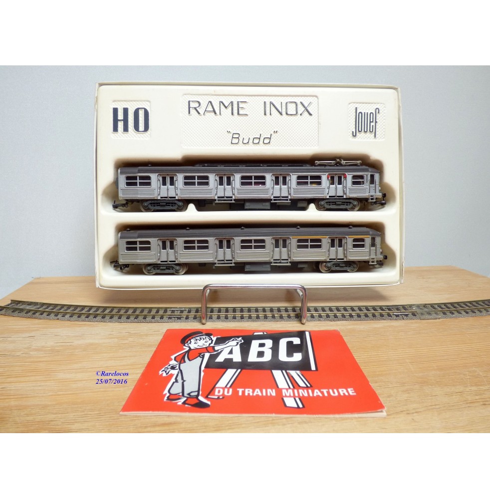 JOUEF 7610 E Rame banlieue 3 éléments Z 5101 inox BUDD SNCF BO