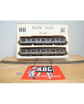 JOUEF 7610 E Rame banlieue 3 éléments Z 5101 inox BUDD SNCF BO