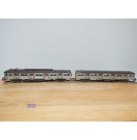 JOUEF 7610 E Rame banlieue 3 éléments Z 5101 inox BUDD SNCF BO