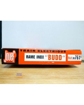 JOUEF 761 E,  Rame banlieue 2 éléments Z 5101 inox  BUDD SNCF  BO