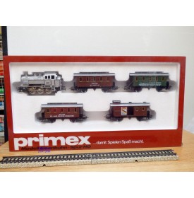 PRIMEX ( Märklin )  2750, coffret Jubiläumszug : loco 030T Br 80  et 4 wagons  DB  Neuf   BO 