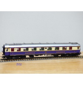 LILIPUT ancien 201 wagon plat chargé de 4 conteneurs ( cadres)  NS  BO