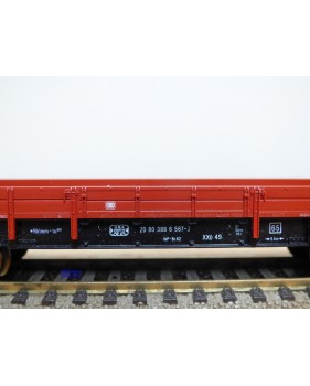 Fleischmann 5281,  wagon plat  USA  type Rklmm - tu697    DB  BO