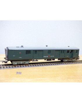 POCHER  213 / 2, fourgon à bagages  feu de fin de convoi type Fz 4 ü SBB BO