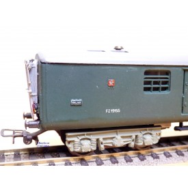 POCHER  213 / 2, fourgon à bagages  feu de fin de convoi type Fz 4 ü SBB BO