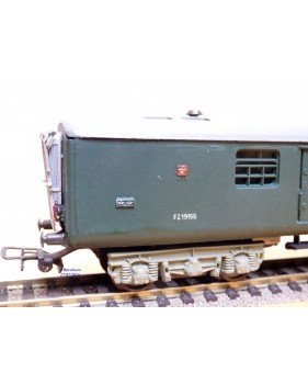 POCHER  213 / 2, fourgon à bagages  feu de fin de convoi type Fz 4 ü SBB BO