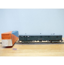 POCHER  213 / 2, fourgon à bagages  feu de fin de convoi type Fz 4 ü SBB BO