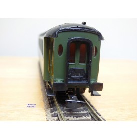 France Trains  242 ,  voiture OCEM à flancs lisses 2 Cl.type B9  SNCF  neuf  BO