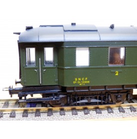 LILIPUT  285 74,  voiture mixte 2 Cl./fourgon " Bastille " SNCF  BO