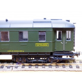 LILIPUT ancien 201 wagon plat chargé de 4 conteneurs ( cadres)  NS  BO