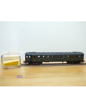LILIPUT ancien 201 wagon plat chargé de 4 conteneurs ( cadres)  NS  BO