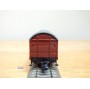 ROKAL 00256, couplage de 2 wagons couverts dont 1 à guérite  à guérite    DB   neuf  BO