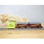 ROKAL 00256, couplage de 2 wagons couverts dont 1 à guérite  à guérite    DB   neuf  BO