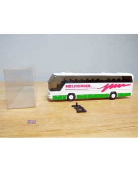 Rietze 2x88-050 , autocar de voyage NEOPLAN Cityliner  N116  MELCHINGER Reisen    Neuf   BO