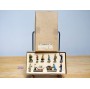 Märklin métal 404 Ga / 0201, coffret de 10 personnages voyageurs et personnel de quai Neuf BO