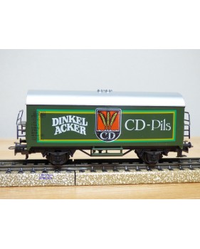 Märklin  4436,  wagon couvert réfrigérant  Ichqrs 377 DINCKELACKER CD-Pils  DB   Neuf   BO