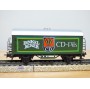 Märklin 48944 wagons plats type Bt 10 conteneurs à bière Königsbacher DB BO
