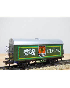 Märklin  4436,  wagon couvert réfrigérant  Ichqrs 377 DINCKELACKER CD-Pils  DB   Neuf   BO