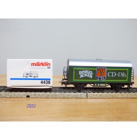 Märklin  4436,  wagon couvert réfrigérant  Ichqrs 377 DINCKELACKER CD-Pils  DB   Neuf   BO
