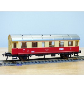 FLEISCHMANN 5064 , voiture ancienne à plate formes d'extrémité couvertes  à 2  essieux  2  Kl.   CENTRAL  BO