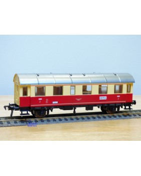 FLEISCHMANN 5064 , voiture ancienne à plate formes d'extrémité couvertes  à 2  essieux  2  Kl.   CENTRAL  BO