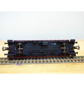 FLEISCHMANN 5064 , voiture ancienne à plate formes d'extrémité couvertes  à 2  essieux  2  Kl.   CENTRAL  BO