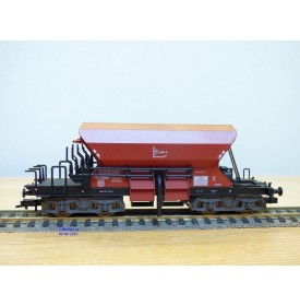 Fleischmann 5525 K,  wagon trémie à déchargement automatique  fonctionnel  type Nür  267  Schotterwagen  DB   neuf   BO