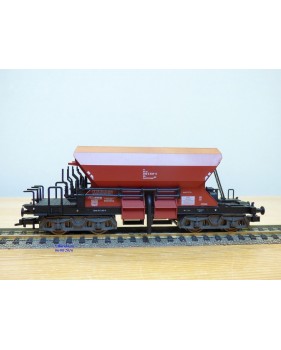 Fleischmann 5525 K,  wagon trémie à déchargement automatique  fonctionnel  type Nür  267  Schotterwagen  DB   neuf   BO