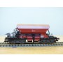 Fleischmann 5525 K,  wagon trémie à déchargement automatique  fonctionnel  type Nür  267  Schotterwagen  DB   neuf   BO