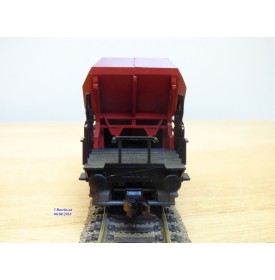 Fleischmann 5525 K,  wagon trémie à déchargement automatique  fonctionnel  type Nür  267  Schotterwagen  DB   neuf   BO