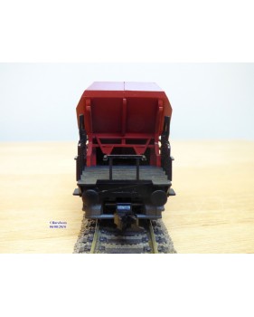 Fleischmann 5525 K,  wagon trémie à déchargement automatique  fonctionnel  type Nür  267  Schotterwagen  DB   neuf   BO