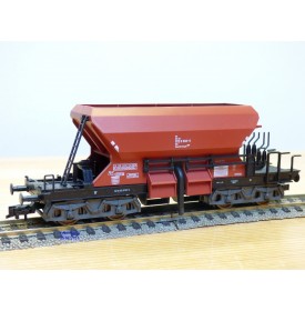 Fleischmann 5525 K,  wagon trémie à déchargement automatique  fonctionnel  type Nür  267  Schotterwagen  DB   neuf   BO