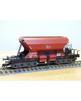 Fleischmann 5525 K,  wagon trémie à déchargement automatique  fonctionnel  type Nür  267  Schotterwagen  DB   neuf   BO