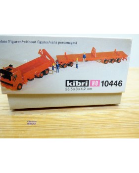 KIBRI 10908  Kit 3 remorques agricoles modernes ( Müller-Mitteltal, Meiller et Eckart ) Neuf  BO 1/87 HO
