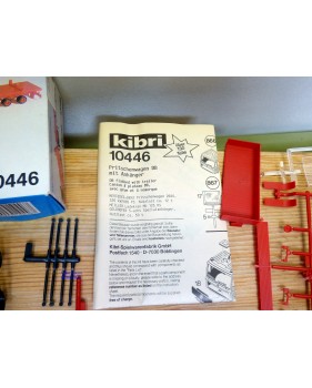 KIBRI 10908  Kit 3 remorques agricoles modernes ( Müller-Mitteltal, Meiller et Eckart ) Neuf  BO 1/87 HO