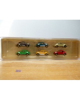 BREKINA  90396, coffrfet de 6    VOLKSWAGEN  Coccinelles   neuf   BO  1/87 ème  HO 