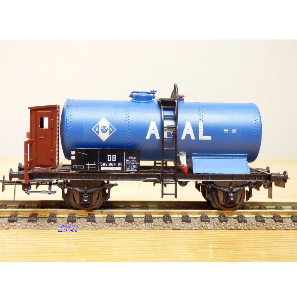 SCHICHT  426 / 108, wagon citerne à guérite ARAL  DB  neuf   BO