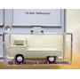 BREKINA  90400, 5 camionnettes   VOLKSWAGEN  KOMBI  ( Bulli ), notice et support de présentation  neuf  BO  1/87 ème HO 