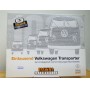 BREKINA  90400, 5 camionnettes   VOLKSWAGEN  KOMBI  ( Bulli ), notice et support de présentation  neuf  BO  1/87 ème HO 