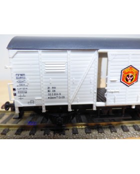 RÖWA ?????, wagon couvert pour  transport de bière  type  Gklm 191 Gr 20   DB   neuf   BO