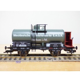 FLEISCHMANN 83 5802 K,  wagon citerne ancien  à guérite  Westdeutsche Kraftfutterwerke G.m.b.H.    DR   BO