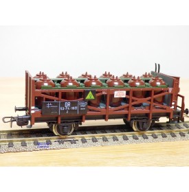 PIKO 5 / 6454 / 010, wagon spécial transport d' acides type Z  DR  neuf  BO 