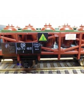 PIKO 5 / 6454 / 010, wagon spécial transport d' acides type Z  DR  neuf  BO 
