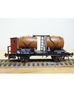 PIKO ????, wagon bi foudres à guérite type Ru  MAV   BO 